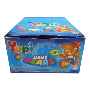 Yupi - Candy Gummy Baby Bears Box 7Gr (24/carton)