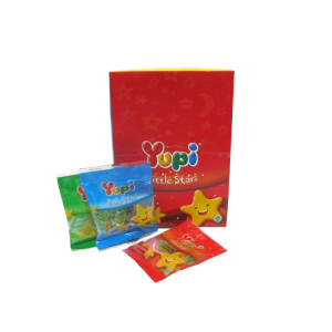 Yupi - Candy Gummy Little Stars Box 24X7Gr (12/Carton)