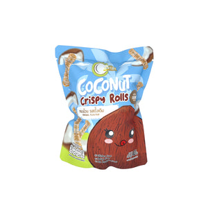 Aroi - Coconut Crispy Rolls Original Flavour (40g) - Front