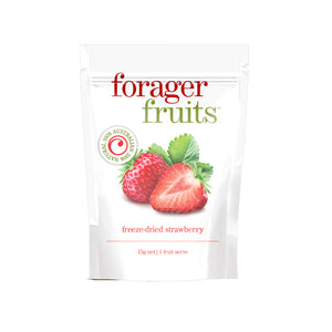 Forager Fruits - Freeze Dried Strawberry Bites (15g) - Front