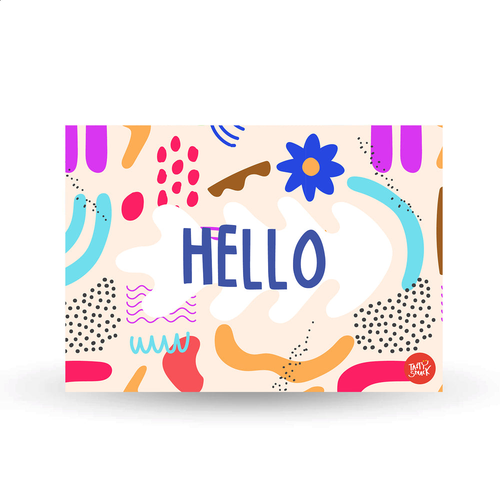 Hello Card – Tasty Snack Indonesia