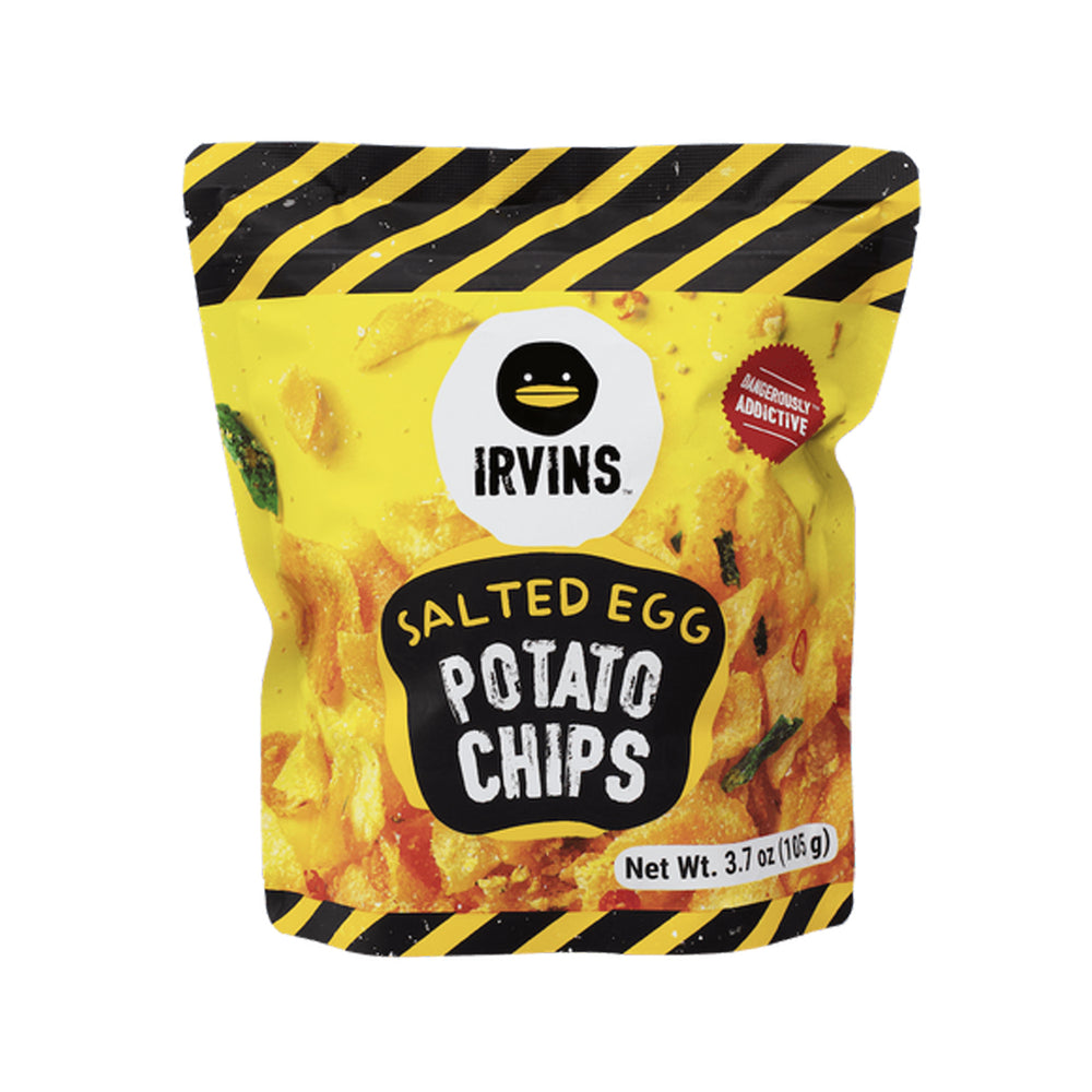 Irvins - Salted Egg Potato Chips (105g) - Front