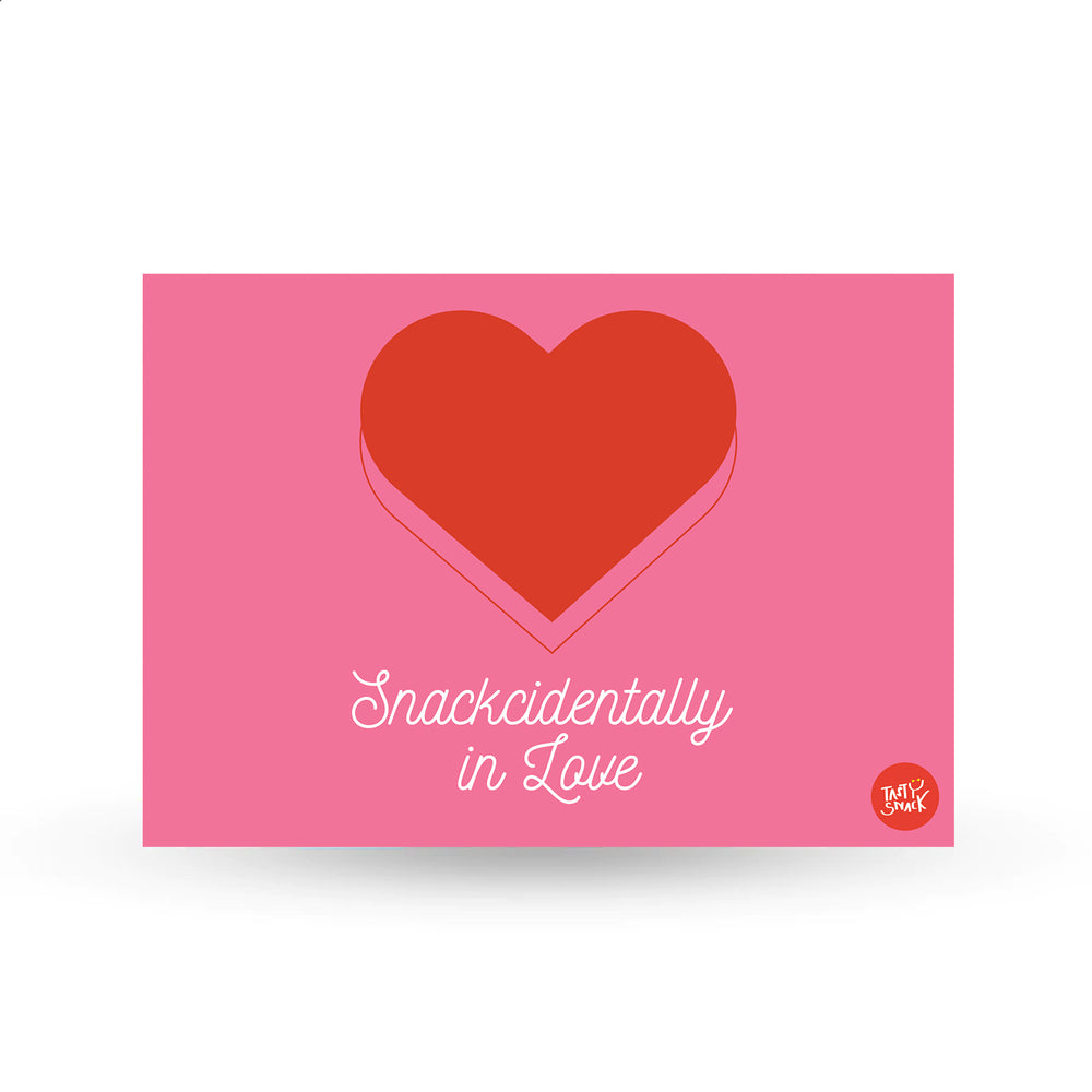 Snackcidentally In Love Card