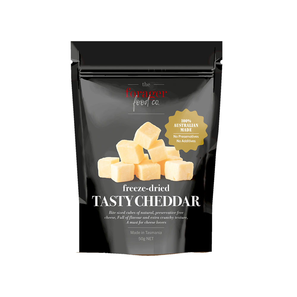 Forager - Freeze Dried Tasty Cheddar (50G) - Front